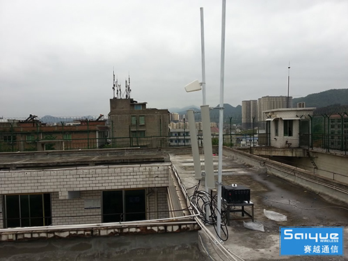  灵宝某看守所大功率手机信号屏蔽器（白噪声）案例